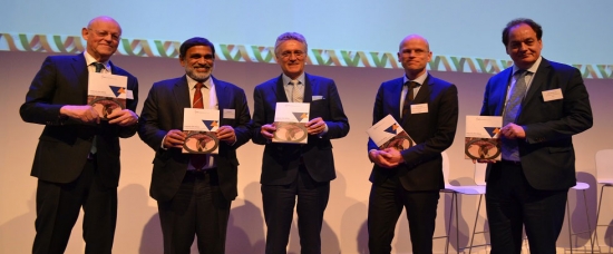 A major Indian Science and Technology Day was organized by the Embassy at the Brainport and High Tech Centre of the Netherlands on March 26, 2018.  The speakers at the event included the Mayor of Eindhoven, Prof. Dr. Uri Rosenthal, Chairman of the Advisory Council for Science, Technology and Innovation to the Government of the Netherlands and former Foreign Minister, the Deputy Director General, Enterprise and Innovation, Ministry of Economic Affairs Member of the Executive Board, NWO (equivalent of CSIR) Mr. Jeroen Tas, Executive Vice President, Philips Dr. D. Smit, Chief Scientist amp Vice President, DutchShell etc.  The event was a huge success and well attended by around 200 stakeholders in the science, technology and innovation space who can potentially invest in RampD in India. An Advisory Letter on strengthening Science, Technology and Innovation Cooperation between India and the Netherlands prepared by the Advisory Board for Science, Technology and Innovation (AWTI) was presented to the Ambassador Venu Rajamony by Prof. Dr. Uri Rosenthal,on the occasion.