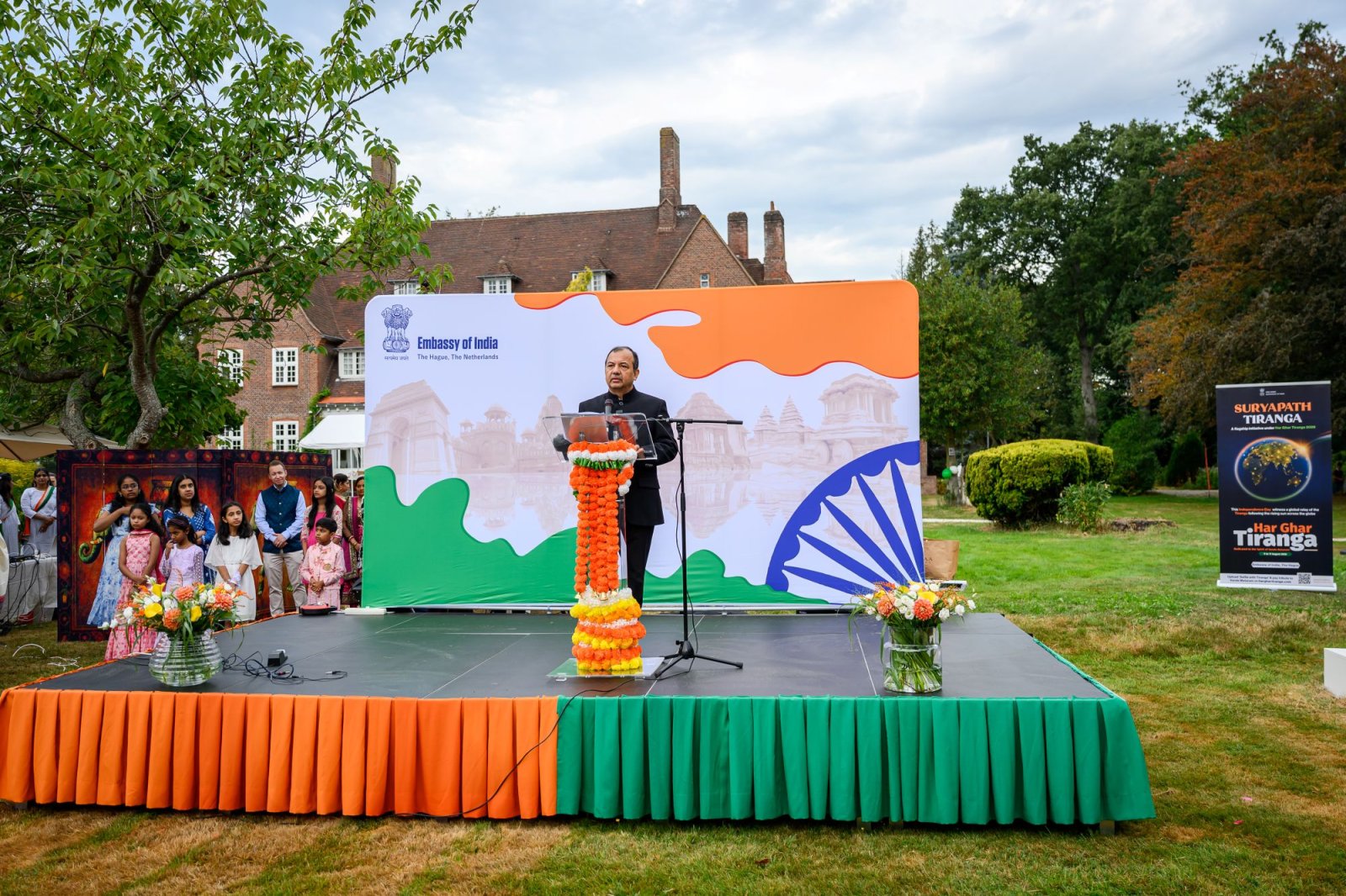 80th Independence Day celebrated with patriotic fervour at India House, Wassenaar on 15th August 2026