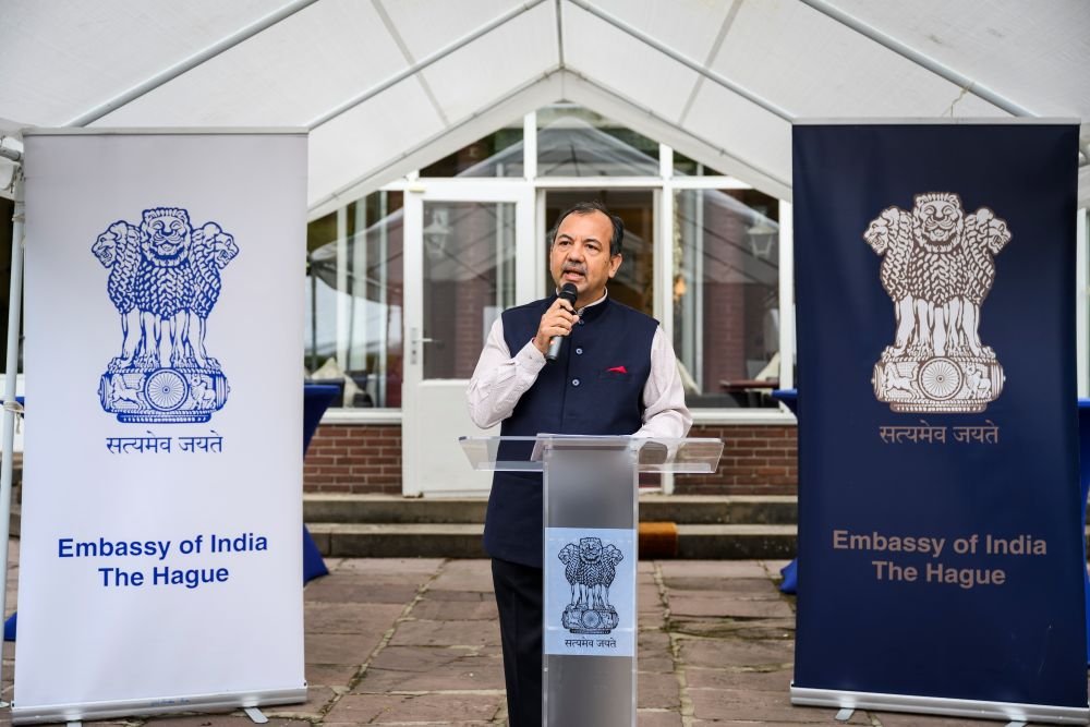 Welcome reception for Indian Sr Women's & Men's Hockey teams at India House
