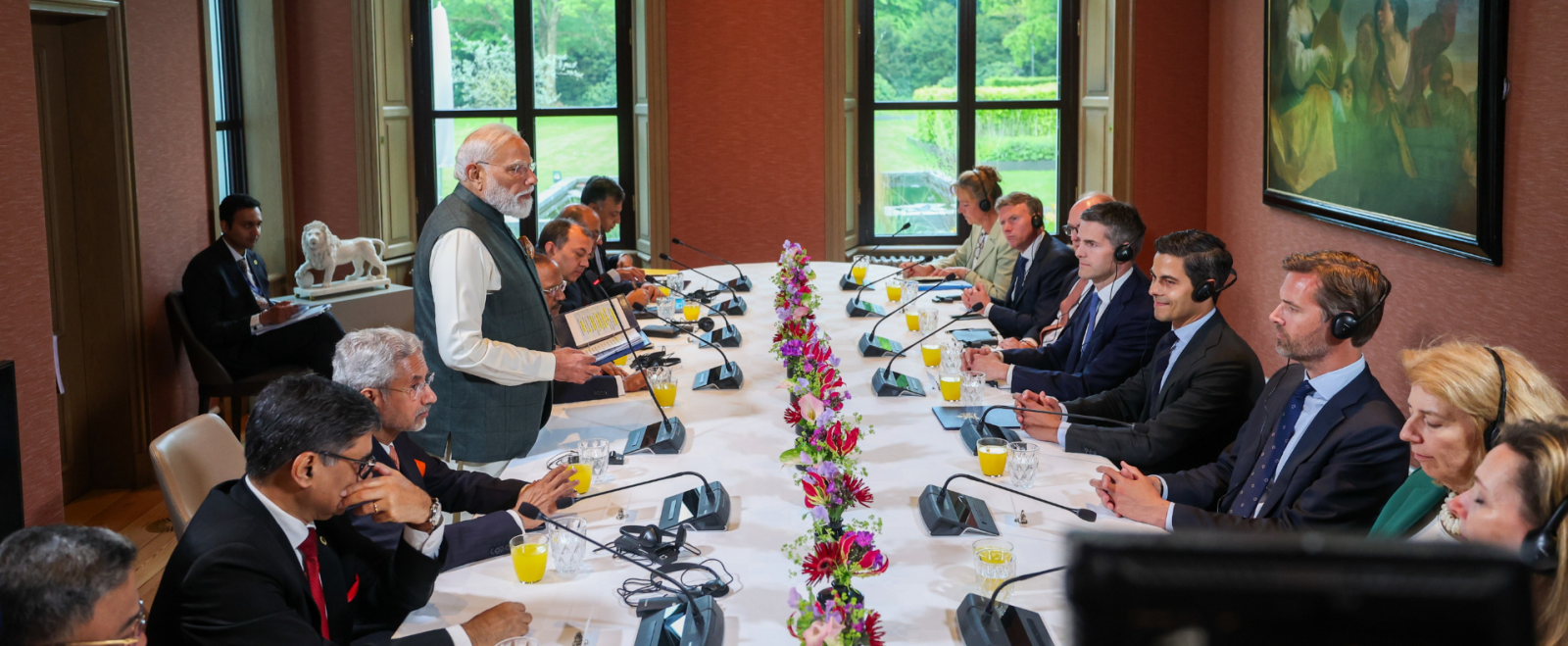 Prime Minister Shri Narendra Modi holds official talks with H.E. Rob Jetten, Prime Minister of the Netherlands on 16 May, 2026