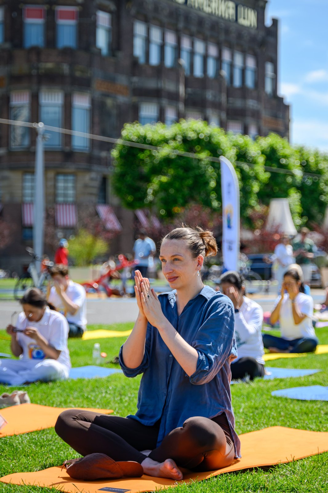 Celebration of 12th International Day of Yoga in Rotterdam on 20 June 2026