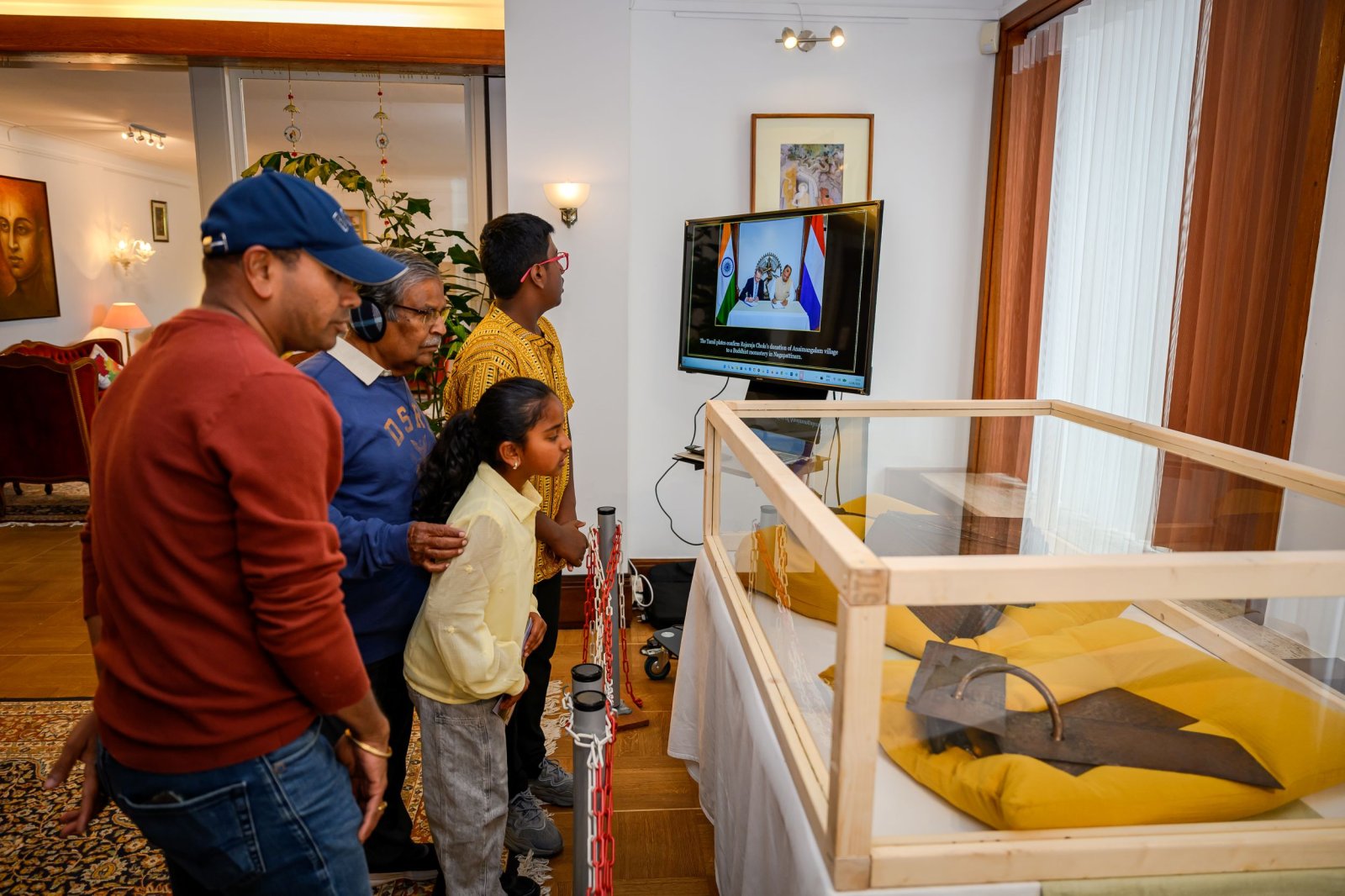 Open Monuments Day at India House, featuring a special viewing of the historic Chola Copper Plates